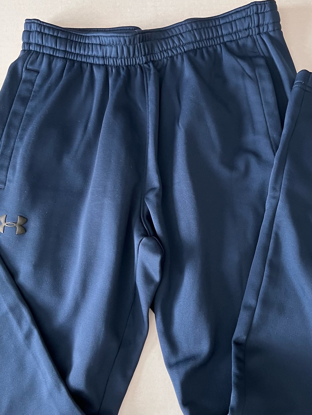 Under Armour Dark Blue Fleece-Lined Jogger Pants